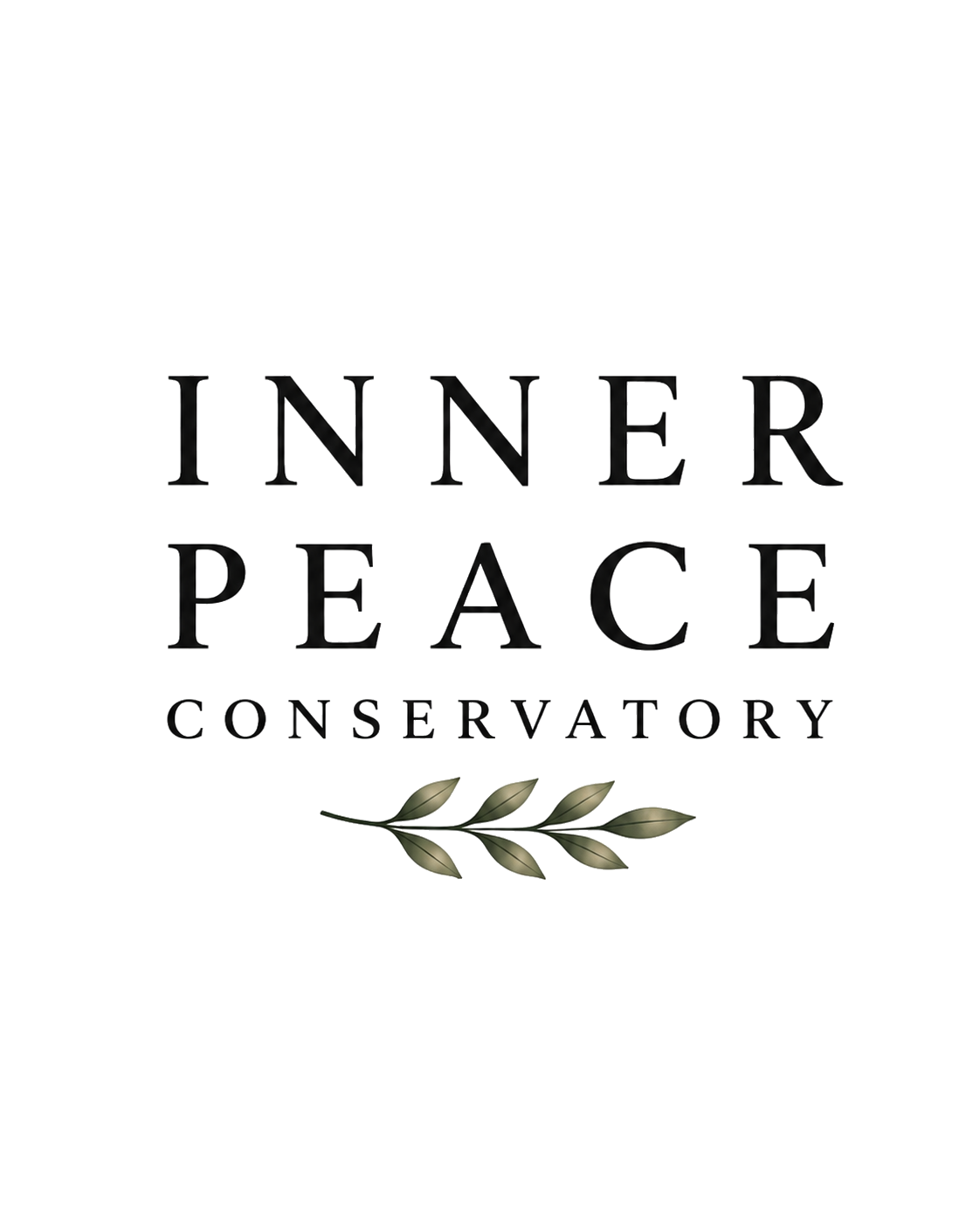 Inner Peace Conservatory official alternate editorial wordmark